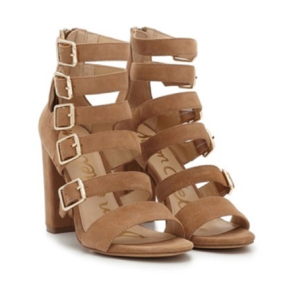 Sam Edelman Shoes - 🚫SOLD🚫 NWOB Sam Edelman Tan Suede Glad Buckle Sandals